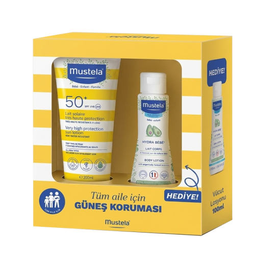 Mustela Güneş Koruması 200 ml SET - Mustela