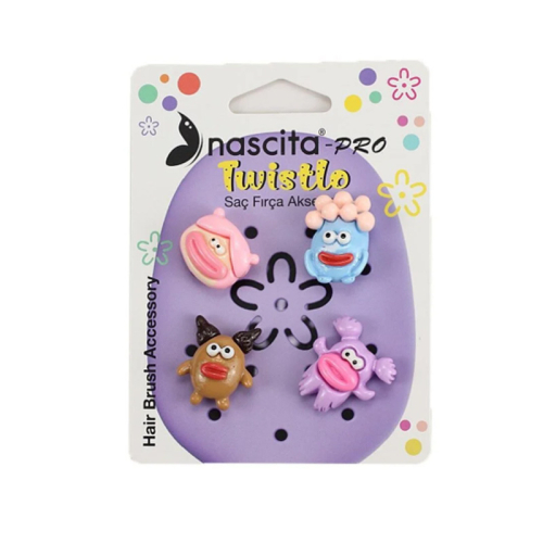Nascita 4lü Twistlo Aksesuar Seti - 03 Mor - NAscita