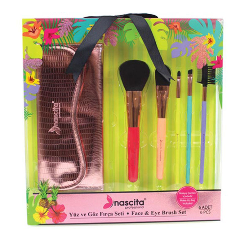 Nascita Brush 5'li Renkli Fırça Seti - NAscita