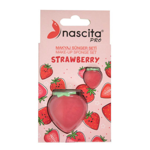 Nascita Çilek Makyaj Süngeri - 107 - NAscita