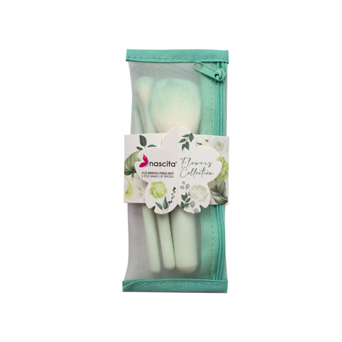 Nascita Flowers Collection 4 lü Makyaj Fırça Seti - NAscita