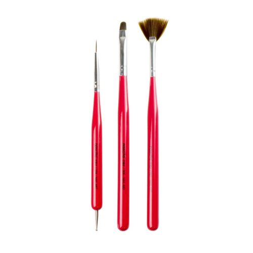 Nascita Nail Art 3lü Tırnak Süsleme Fırça Seti - NAscita