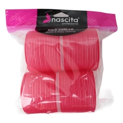 Nascita Professional Cırtlı Bigudi Pembe 4 adet 7,5 cm - 1