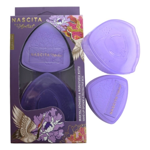 Nascita The Artist Makyaj Süngeri Latex Free - Mor - 4