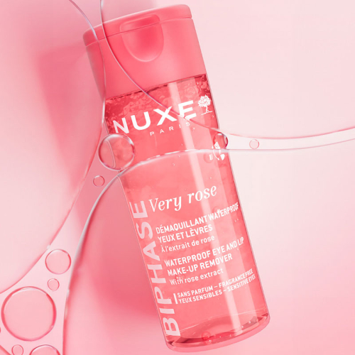 Nuxe Very Rose Gül Özlü Çift Bazlı Göz Makyajı Temizleme Suyu 100 ml - 2