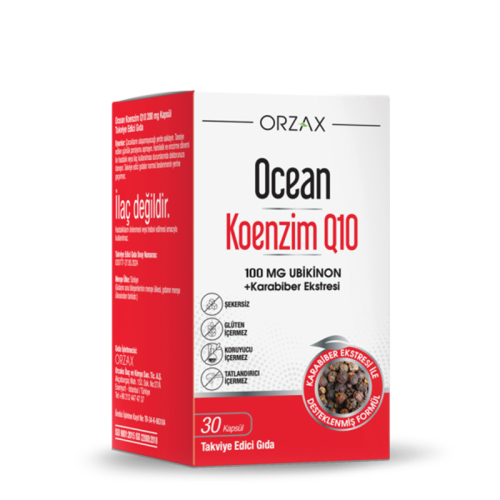 Orzax Ocean Koenzim Q10 30 Kapsül - 4