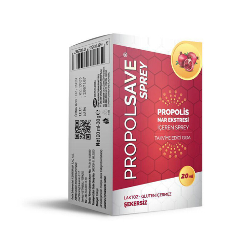 Propolsave Propolis Nar Ekstresi İçeren Sprey 20 ml - Propolsave