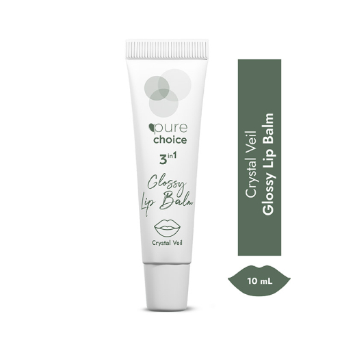 Pure Choice Parlatıcı 3in1 Glossy Lip Balm - Crystal Veil 10 ml - 2