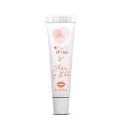 Pure Choice Parlatıcı 3in1 Glossy Lip Balm - Sunset Peach 10 ml - 1