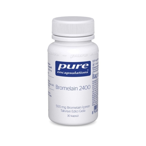 Pure Encapsulations Bromelain 2400 Takviye Edici Gıda 30 Kapsül - Pure Encapsulations