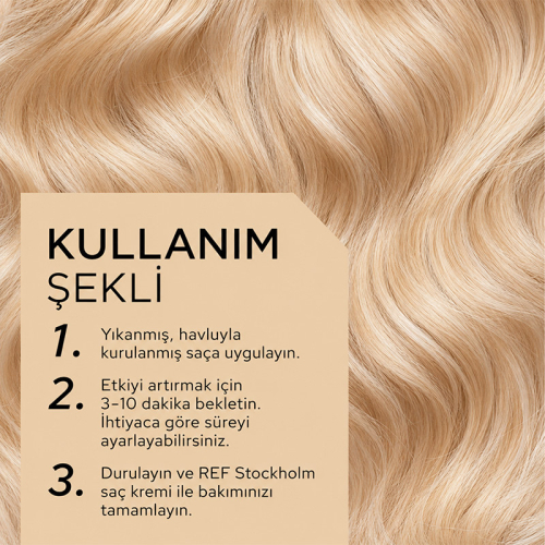 REF Colour Boost Masque Cool Vanilla Blonde 10.3 200 ml - 3