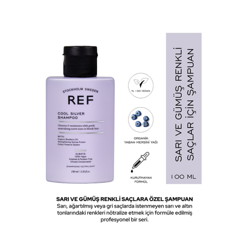 Ref Cool Silver Shampoo 100 ml - 2