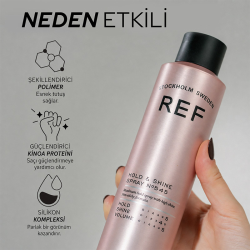 Ref Hold - Shine Spray No545 300 ml - 4