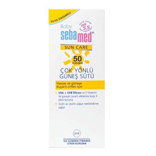 Sebamed Baby SPF50 Çok Yönlü Güneş Sütü 100 ml - 7