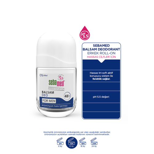 Sebamed Balsam Erkekler İçin Roll-On Deodorant 50 ml - 3