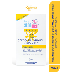 Sebamed Bebekler için Çok Yönlü Koruyucu Güneş Spreyi SPF 50 200 ml - 4