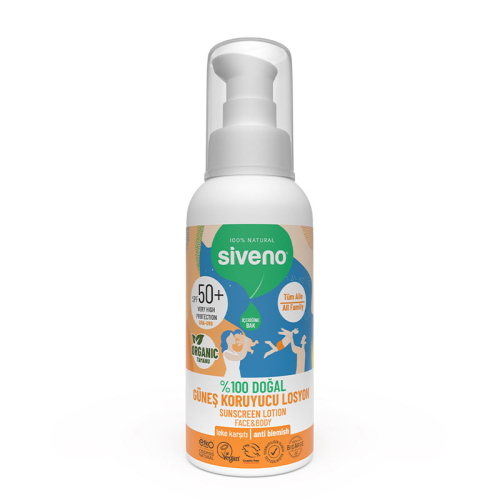 Siveno %100 Doğal Güneş Koruyucu Losyon 100 ml - 8