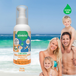 Siveno %100 Doğal Güneş Koruyucu Losyon 100 ml - 10