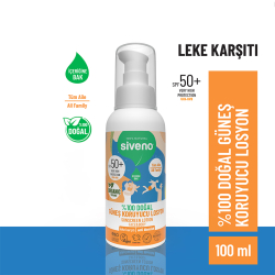 Siveno %100 Doğal Güneş Koruyucu Losyon 100 ml - 2
