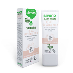 Siveno %100 Doğal Renkli Yüz Güneş Kremi 30 ml - 1