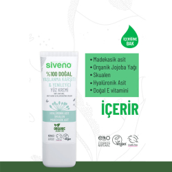 Siveno %100 Doğal Yaşlanma Karşıtı Yüz Kremi 30 ml - 6