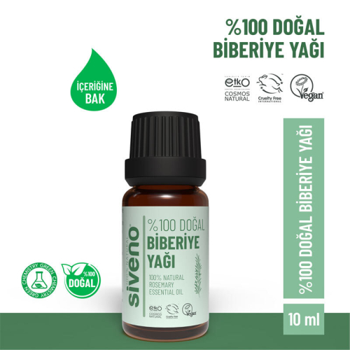 Siveno Doğal Biberiye Uçucu Yağı 10 ml - 7