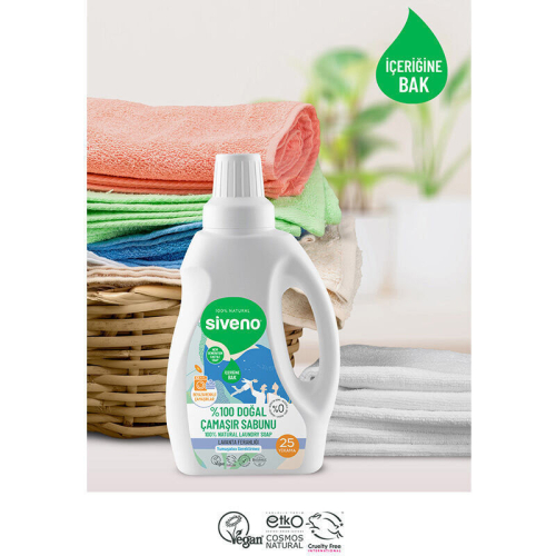 Siveno Doğal Çamaşır Sabunu 750 ml - 10