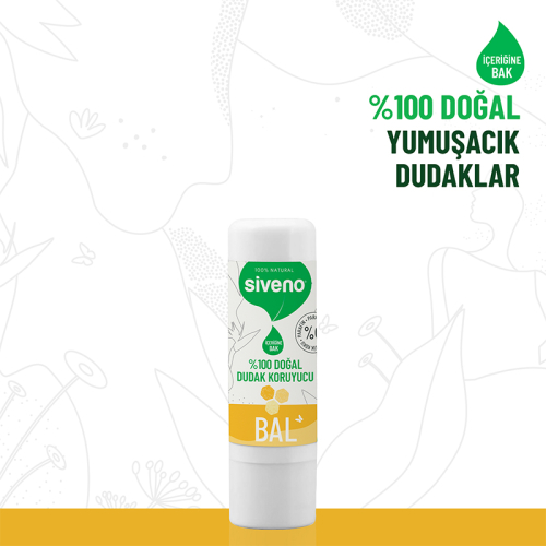 Siveno Doğal Dudak Koruyucu Bal 6 gr - 5