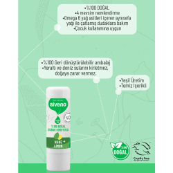 Siveno Doğal Dudak Koruyucu Nane ve Limon 6 gr - 8