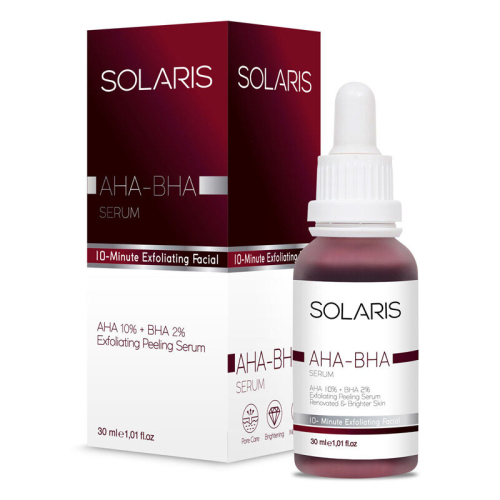 Solaris Cilt Tonu Eşitleyici AHA BHA Serum 30 ml - Solaris