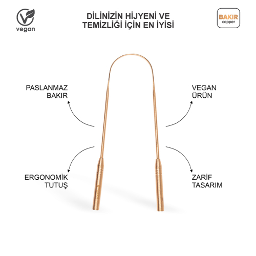 Steriball Bakır Dil Temizleyici - 9
