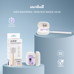 Steriball Diş Fırçaları için Akıllı Koruma Cihazı - Pembe - 9