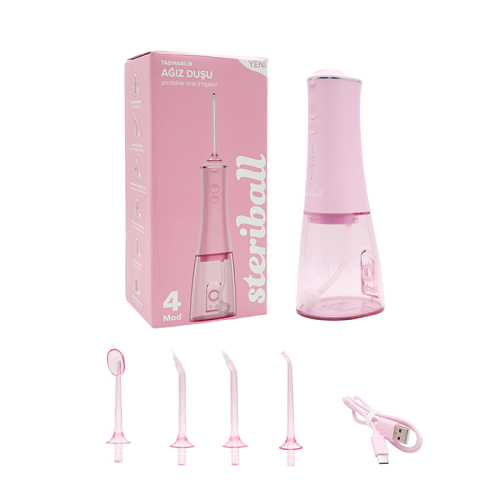 Steriball Taşınabilir Ağız Duşu - Pembe - 2