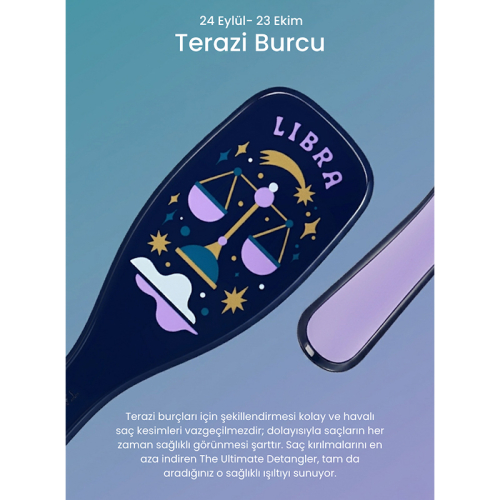 Tangle Teezer Ultimate Detangling Hair Brush Zodiac - Libra - 9
