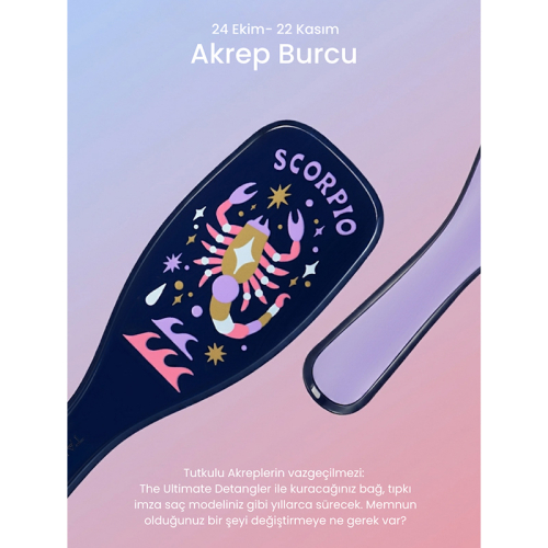 Tangle Teezer Ultimate Detangling Hair Brush Zodiac - Scorpio - 9