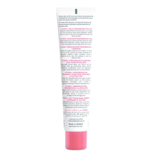 Topicrem Hydra Radiance Profressive Tan 40 ml - 2