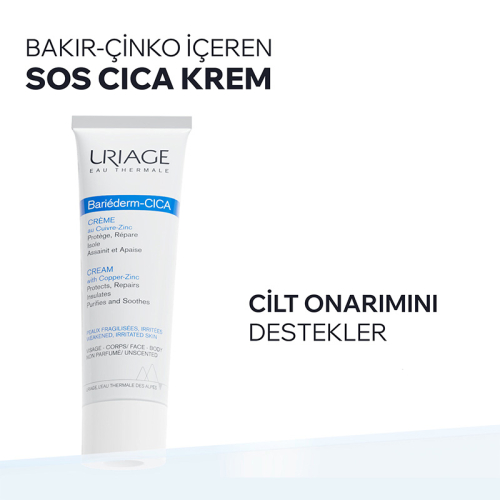 Uriage Bariederm Cilt Bariyeri Görünümünü Destekleyici ve Yatıştırıcı Cica Krem 40 ml - 4