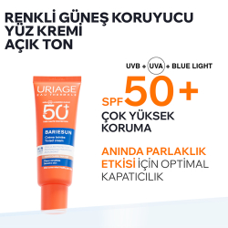 Uriage Bariesun SPF50+ Açık Ton Renkli Güneş Kremi 50 ml - 2