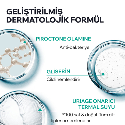 Uriage Hyseac Sebum Dengeleyici Temizleme Jeli 500 ml - 5