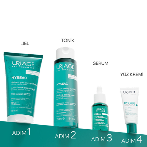 Uriage Hyseac Karma ve Yağlı Ciltler İçin Arındırıcı Tonik 250 ml - 5