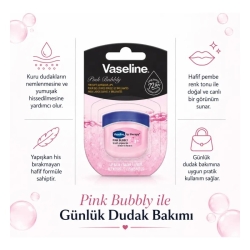 Vaseline Lip Therapy Pink Bubbly 7 gr - 2