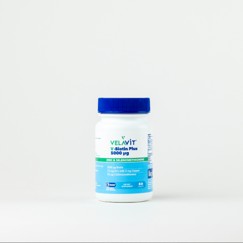 Velavit V-Biotin Plus 5000mcg Takviye Edici Gıda 60 Tablet - 2
