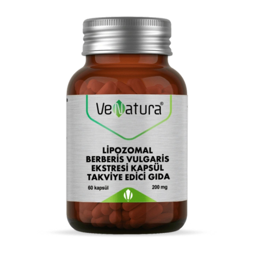 Venatura Lipozomal Berberis Vulgaris Ekstresi Takviye Edici Gıda 60 Kapsül - VeNatura