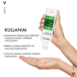Vichy Dercos Anti Dandruff Kepek Karşıtı Şampuan 200 ml - Hassas Saç Derisi - 4