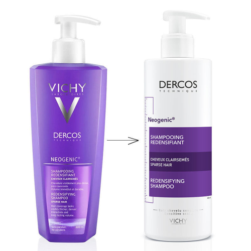 Vichy Dercos Neogenic Saç Yoğunlaştırıcı Şampuan 400ml - 4