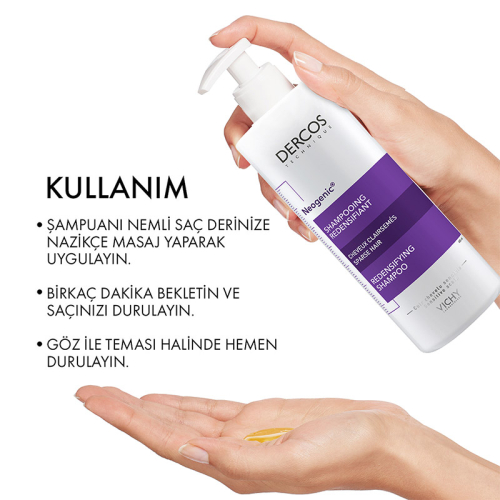 Vichy Dercos Neogenic Saç Yoğunlaştırıcı Şampuan 400ml - 2