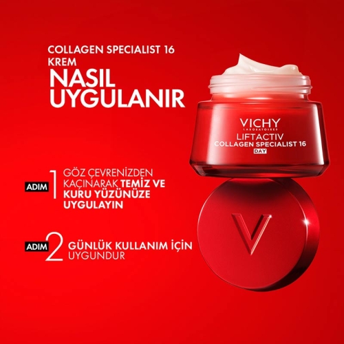 Vichy Liftactiv Collagen Specialist Yaşlanma Karşıtı Bakım Kremi 50 ml - 4