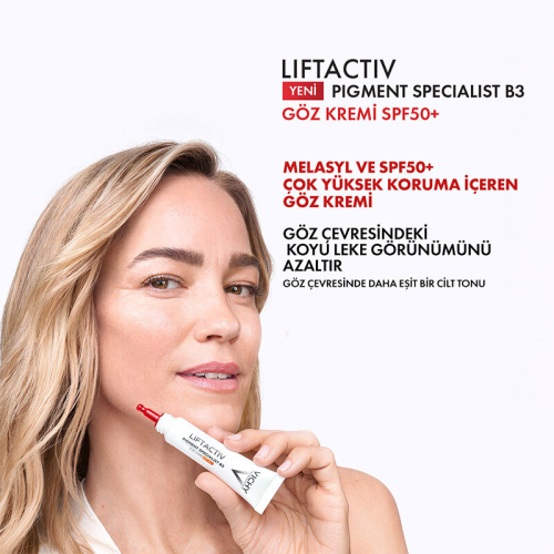 Vichy Liftactiv Pigment Specialist B3 SPF50+ Göz Bakım Kremi 15 ml - 5