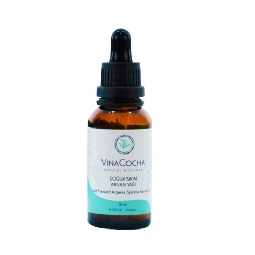 Vinacocha Soğuk Sıkım Argan Yağı 30 ml - Vinacocha