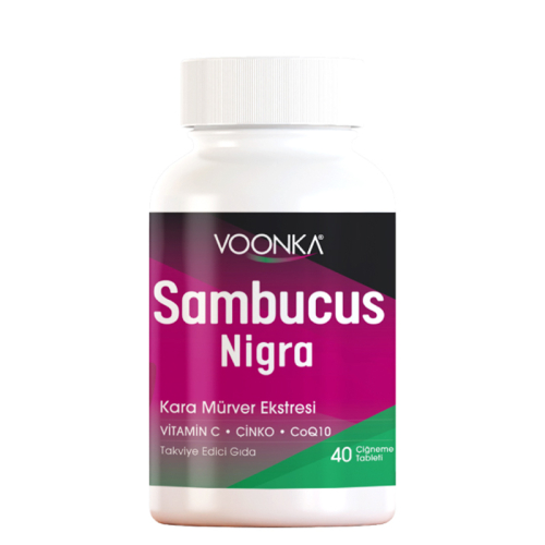 Voonka Sambucus Nigra 42 Çiğneme Tableti - Voonka